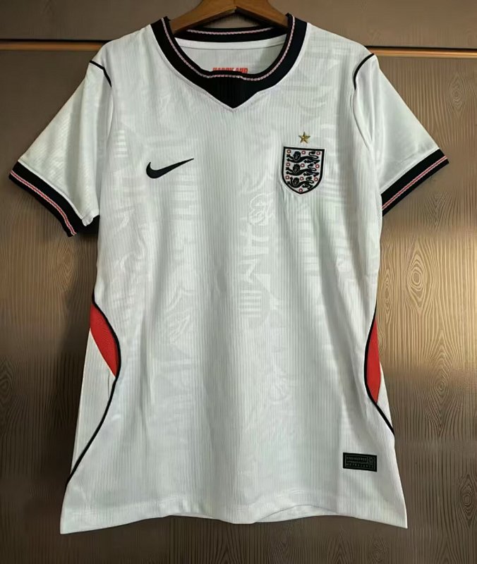 Mujer_Women England Home Soccer Jersey 26